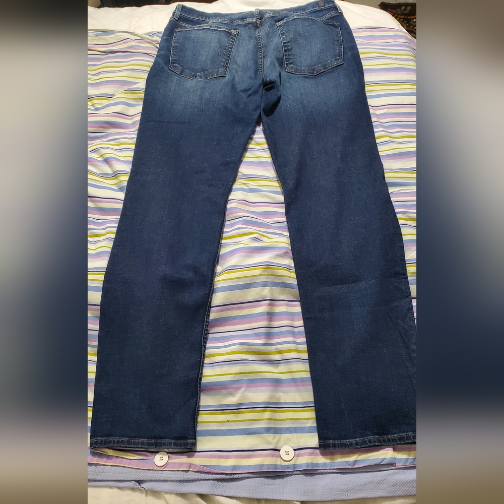7 for all mankind men’s jeans active sport “slimmy” straight leg size 36 NWOT - Picture 3 of 9